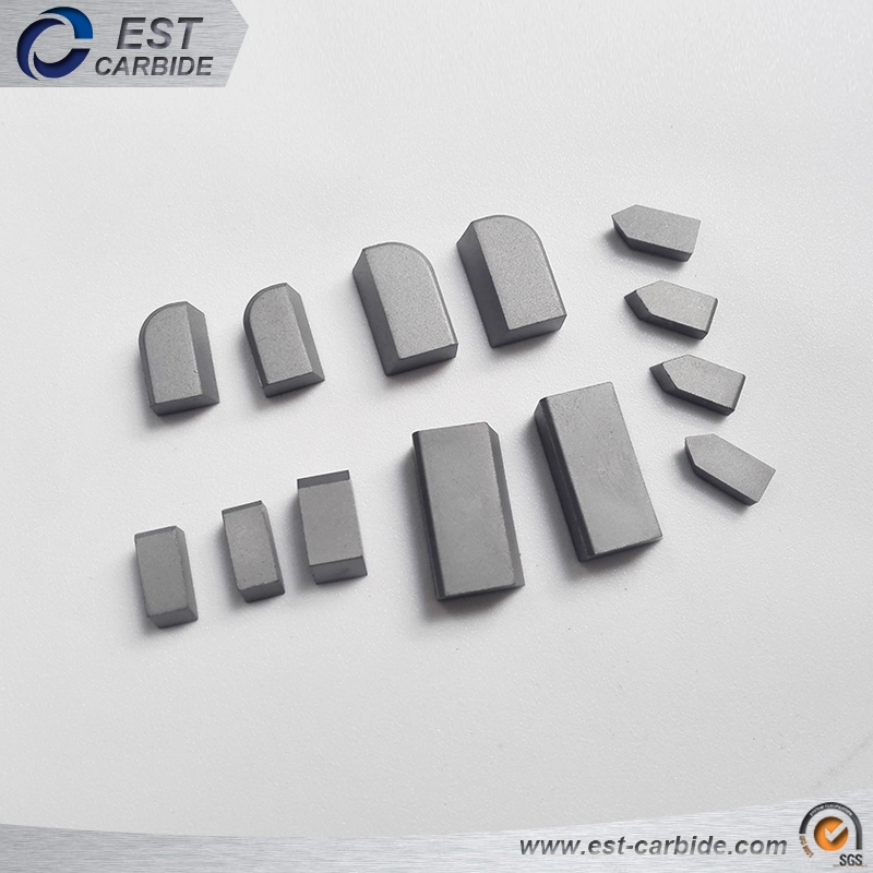 Tungsten Carbide Brazed Tips for Hard Metal Cutting